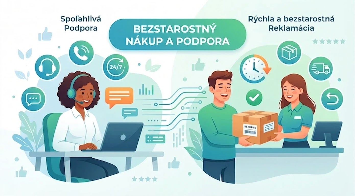 Zákaznická podpora a reklamácie bez kompromisov
