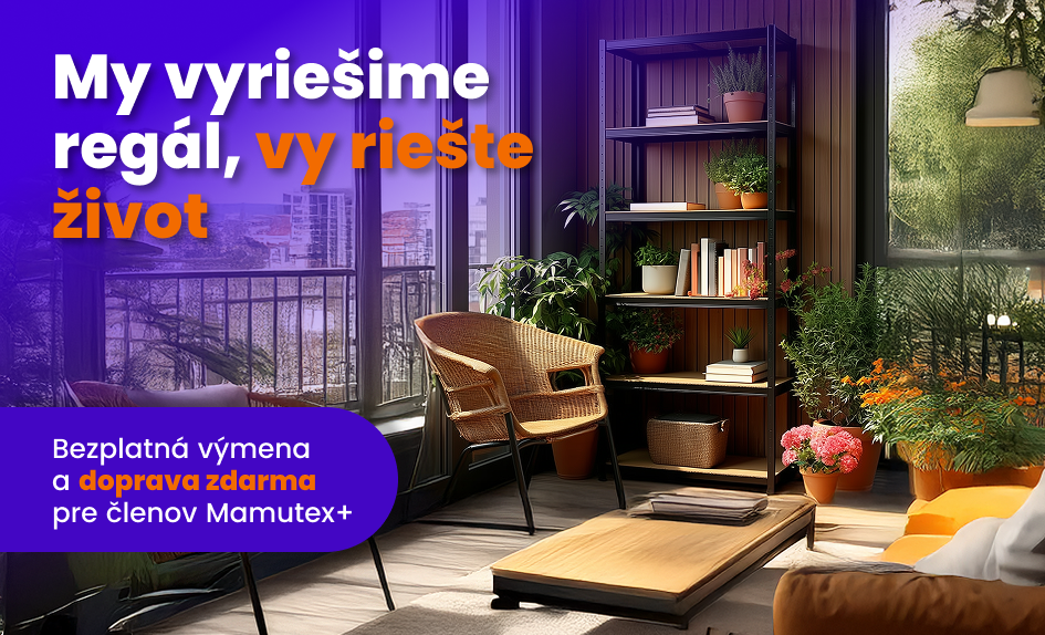 Regál do interiéru