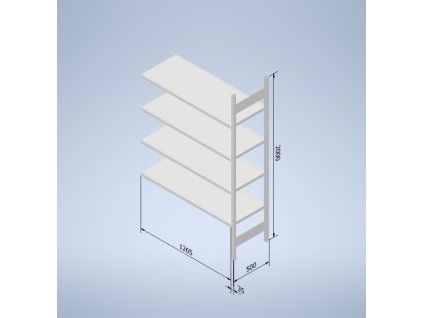 stowshelf 2000 500 x 1300 pridavne pole original