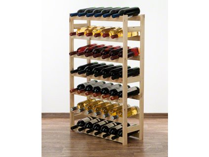 272 2 dreveny regal na vino mamutex 1020 630 250 mm 42 flias borovica