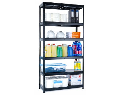 496 lakovany celokovovy regal mamutex standard 2000x1000x400 mm 6 polic nosnost 720 kg