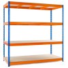 538 1 538 1 lakovany modro oranzovy regal mamutex standard 1800x1800x800 mm 4 police nosnost 2000 kg