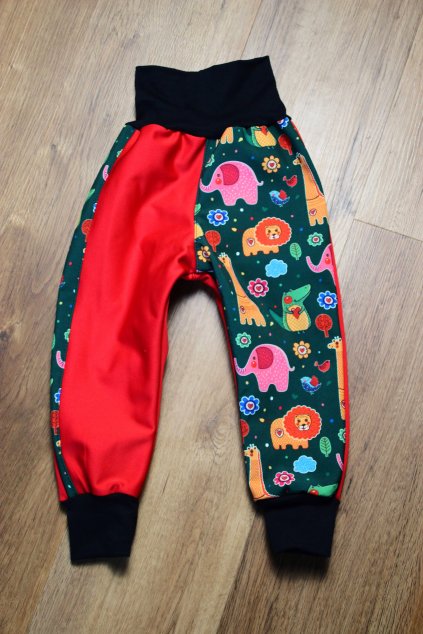Dětské softshellové kalhoty Lily`s zimní 92