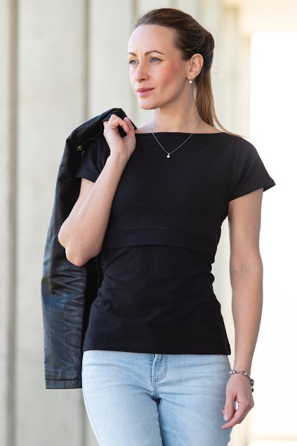 Adaptivní tričko Sofia black (Velikost L)