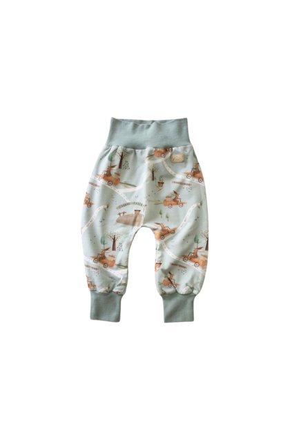 Dětské tepláčky BAGGY ZAJÍC S MRKVÍ (Velikost 80)