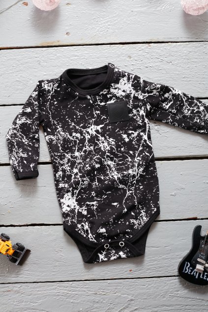 Body ART - Chlapeček (dlouhý rukáv) (Velikost Miminko 62)