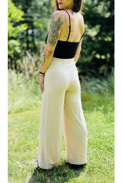 Dámské elegantní kalhoty BUSINESS NUDE LONG (Velikost Dámské S)