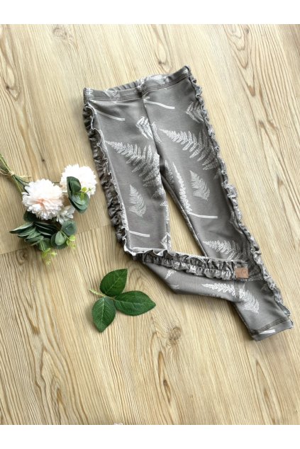 DÍVČÍ Legíny EMBER BROWN (Velikost Dítě 146 - 152)