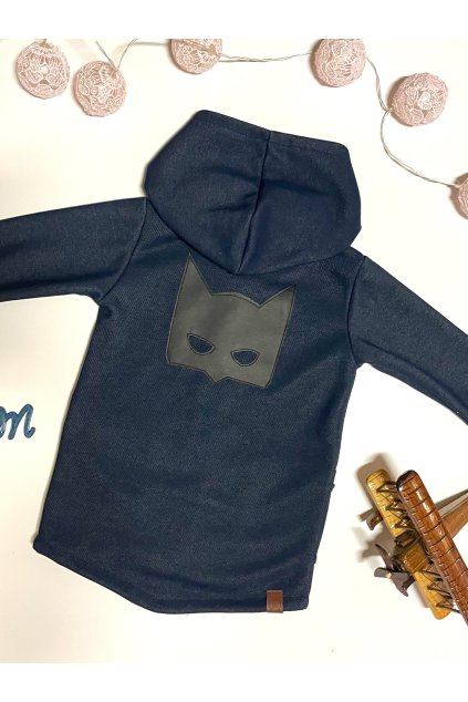 Chlapecká Mikina parka HERO DENIM WARMKEEPER (Velikost Dítě 122 - 128)