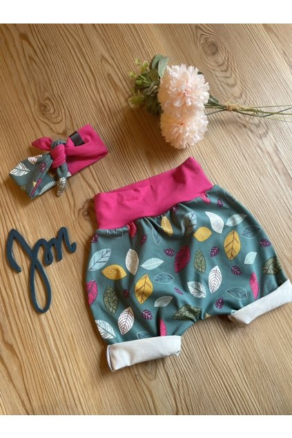 Mimi set LEAVES (Velikost Miminko 74)