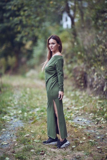 Šaty WOODS CYPRESS Long - Dámské (vhodné pro TĚHOTNÉ) (Velikost Dámské XS/S)