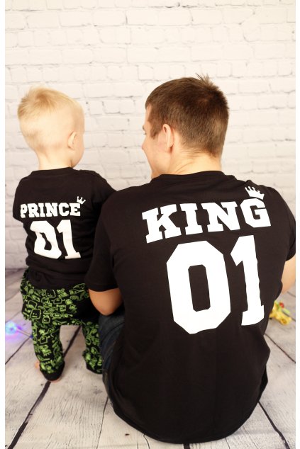 Triko ROYAL FAMILY BLACK - Chlapeček (Velikost Dítě 86 - 92, Co Tričko, Pro-koho KLUCI)
