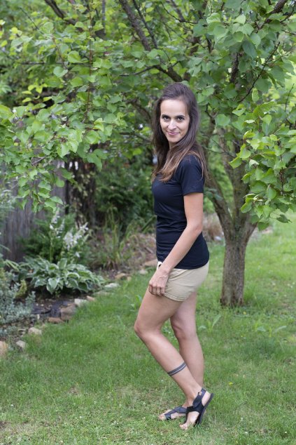 Funkční kojicí tričko Jsem máma, micromodal, černé