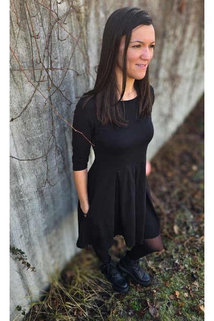 Šaty ESMÉ black (VELIKOST 34)