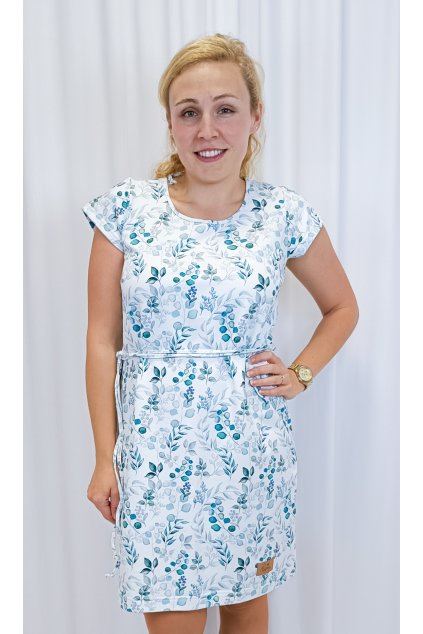 dámské šaty eukalyptus