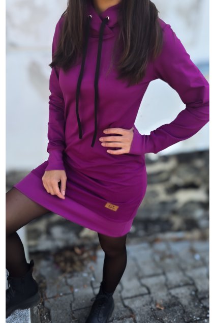 Mikinošaty MAGENTA (VELIKOST 34)