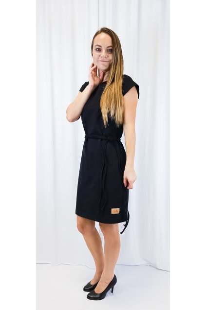 Šaty/tunika dámská BLACK (VELIKOST 34)