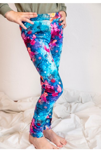 LEGÍNY PODZIMNÍ LÍSTKY SLIM (Velikost 110)