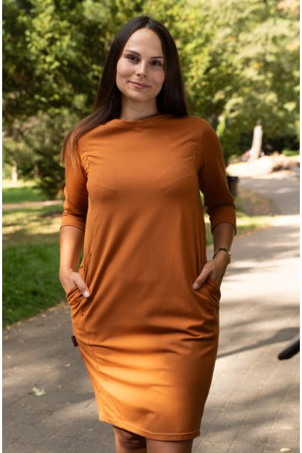 šaty se skrytými zipy