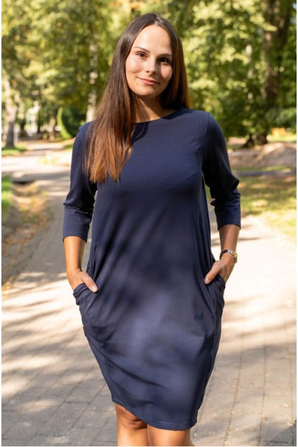 šaty se skrytými zipy