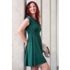 Adaptivní šaty Amalie deep green (Velikost L)
