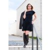 Adaptivní šaty Skater black (Velikost L)