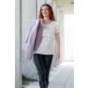 Adaptivní tričko Paola creamy - volánky (Velikost L)