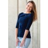 Krásná mamka® + CityZen® adaptivní tričko navy (Velikost L)
