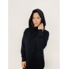 NEKOJICÍ Dámská mikina PACIFIC Black (mikina vhodná i jako těhotenská) (Velikost Dámské XS/S)