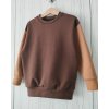MIKINA ČOKO KARAMEL OVERSIZED (Velikost 110/116)