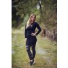 "KOMBINUJ" II. CROSS BLACK (dlouhý rukáv) - Maminka (POUZE VRCHNÍ DÍL) (Velikost Dámské XS)