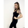 "KOMBINUJ" Tílko LONG BLACK - Maminka (nekojící) (Velikost Dámské S)