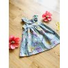 Bavlněné šaty FLOWERS - Holčička (Velikost Dítě 134 - 140)