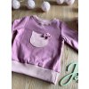 DÍVČÍ Mikina DARK PINK Kitty (Velikost Dítě 122 - 128)