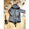 Mikina parka NEW BEGINNING GREY WARMKEEPER - Chlapeček (Velikost Dítě 122 - 128)