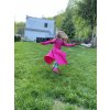 Šaty #MULLETDRESS RASPBERRY - Holčička (Velikost Dítě 122 - 128)
