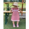 Šaty MARGOT PINK MUŠELÍN - Holčička (Velikost Dítě 134 - 140)