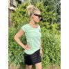 Triko LONG PASTEL GREEN - Dámské (krátký rukáv) (Velikost Dámské XS/S)