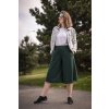 Kalhotová sukně Culottes (Barva Black)