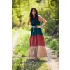 DÁMSKÉ Šaty MARSEILLE TRIPLE COLOR mušelín (Velikost Dámské XS/S)