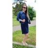 Šaty/tunika dámská NAVY (VELIKOST 34)