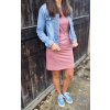 Šaty/tunika dámská OLDPINK kojicí (VELIKOST 34)