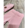 DÍVČÍ Hřejivé zimní TERMO LEGÍNY Creamy Pink WARMKEEPER (Velikost Dítě 146 - 152)