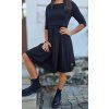 Šaty ESMÉ black kojicí (VELIKOST 34)