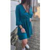 Šaty SOFIE teal (VELIKOST 34)
