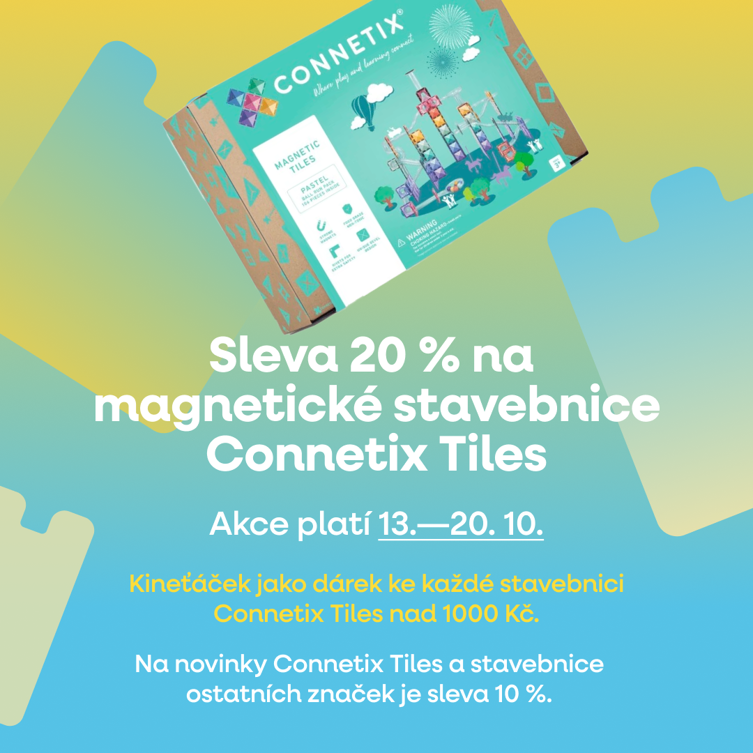 Akce Connetix Tiles