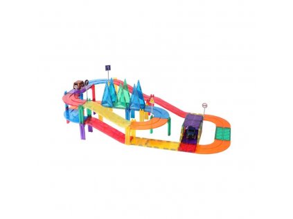 3415 52 pcs magnetic track car series toy set 01