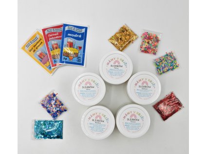 3556 2 3556 2 sada 5 druhu slizacku vytvor si sve vlastni