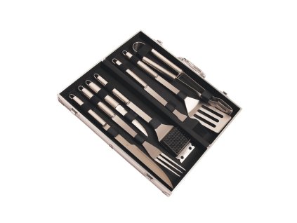 138230 riwall pro rbbq 7s set 7 dilna nerezova sada grilovaciho naradi v kufru