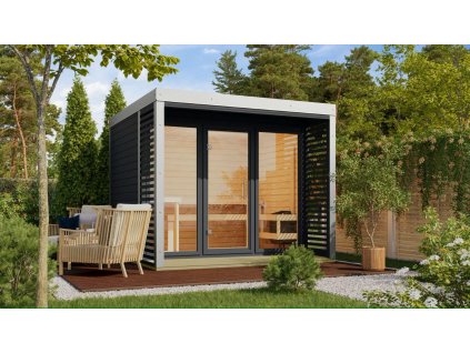 142832 finska sauna karibu ares 3 334 antracit bila lg4532